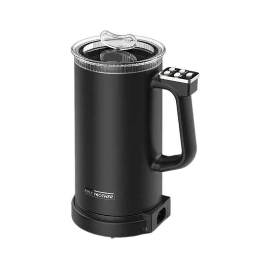 Dual-Temperature Milk Frother - Hot foam for winter, cold foam for summer - Order today and enjoy perfect milk texture in every season