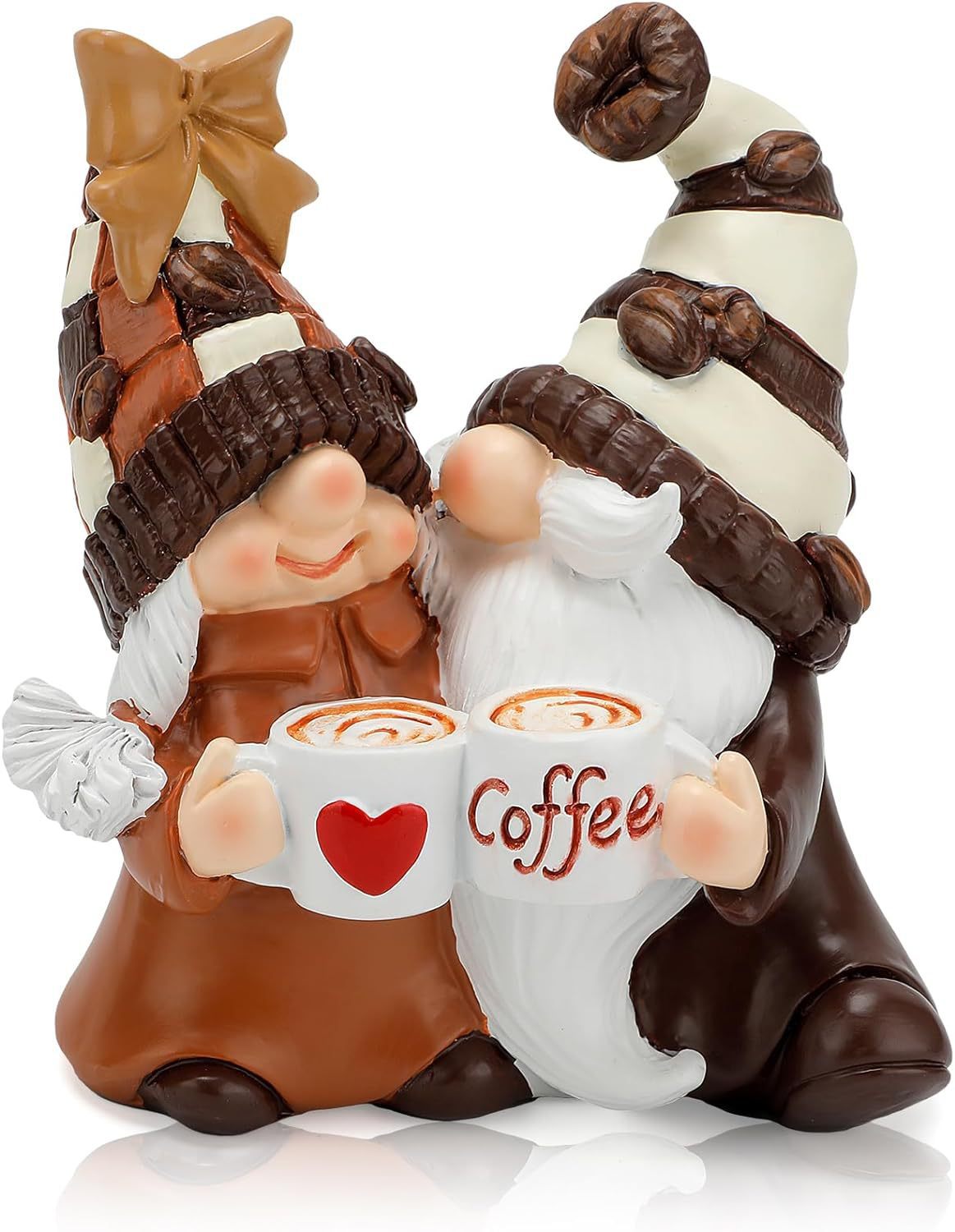 Valentine’s Day Coffee Ornament — Resin Coffee Dwarf Decoration for Coffee Lovers - Twissie