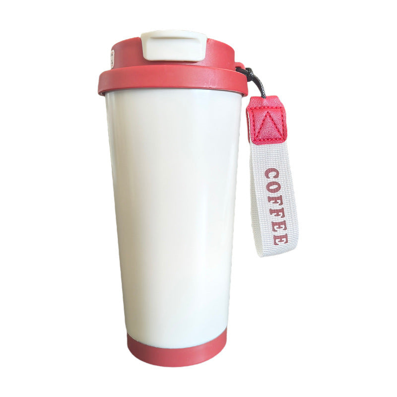 Insulated Coffee Cup - 500ml Stainless Steel Travel Mug, 12-Hour Hot & Cold - Twissie