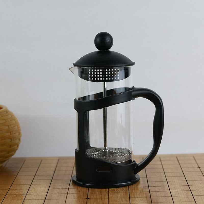 “Durable glass French press – easy-to-use coffee press for bold and flavorful brews”