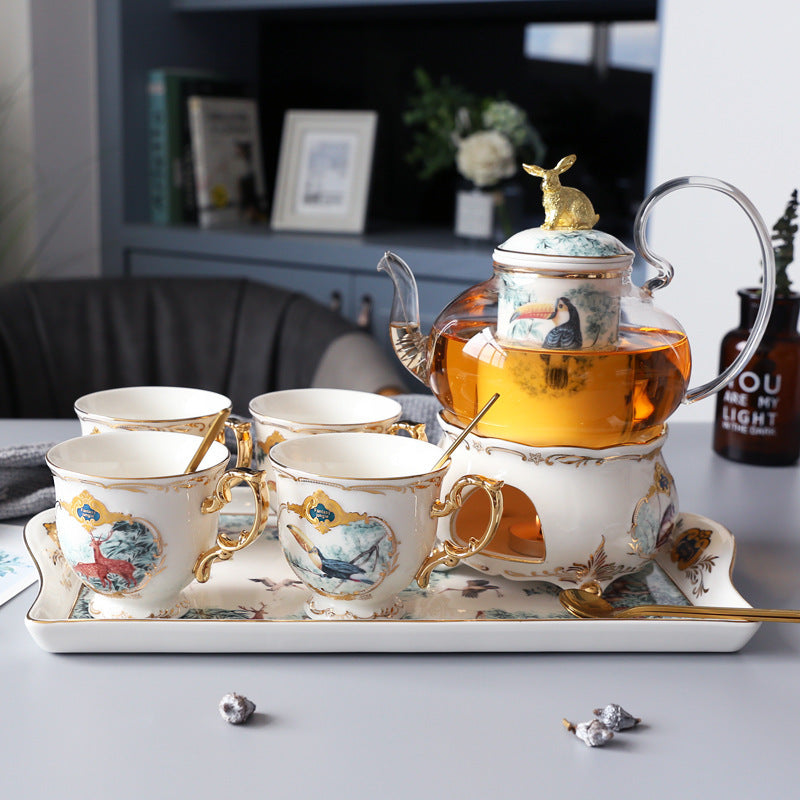 Ceramic Personality Coffee Cup Holder Set - Twissie