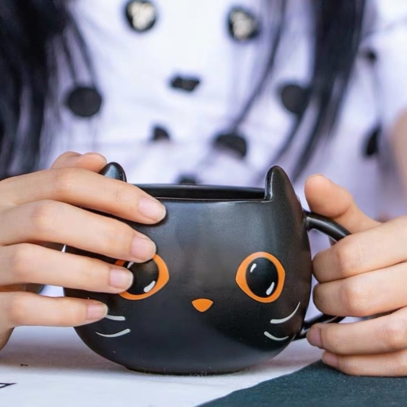 Pumpkin Covered Spoon Couple Gift Mug - Twissie