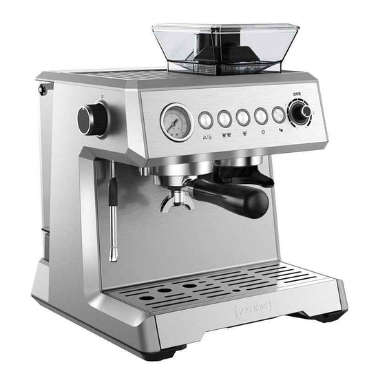 Beans to espresso in one minute - This fully automatic machine grinds, tamps, and brews fresh coffee at the touch of a button. Order today and save on daily coffee runs.