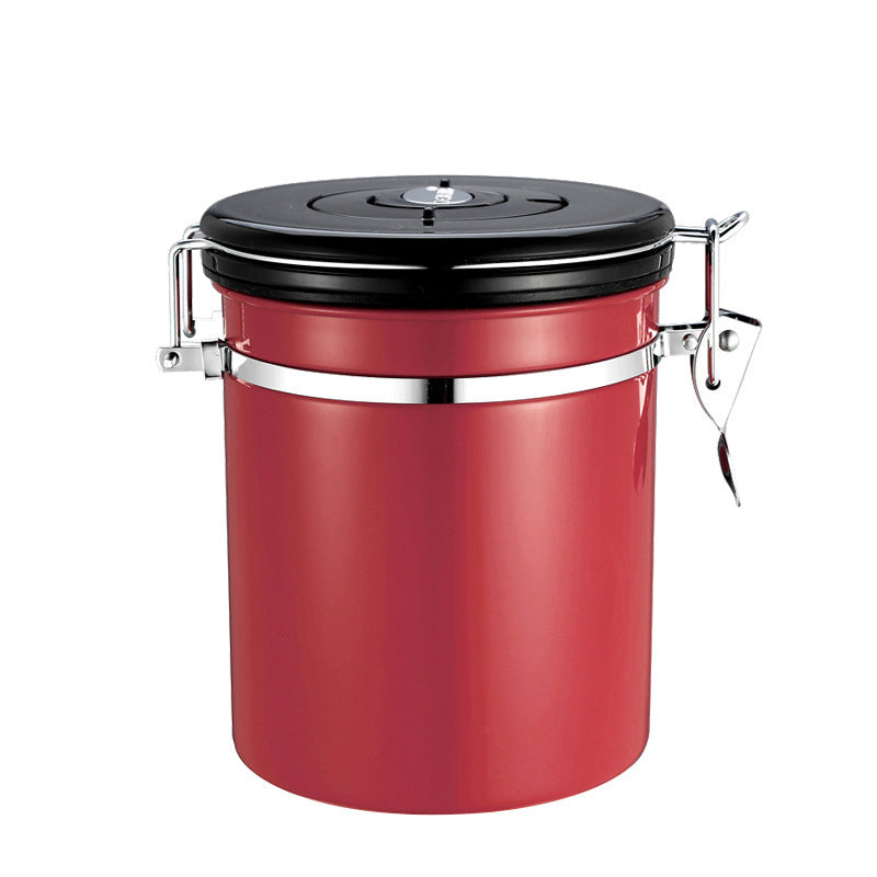 Stainless Steel Airtight Tank Coffee Bean Coffee Powder Preservation Tank - Twissie