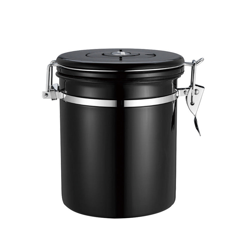 Stainless Steel Airtight Tank Coffee Bean Coffee Powder Preservation Tank - Twissie