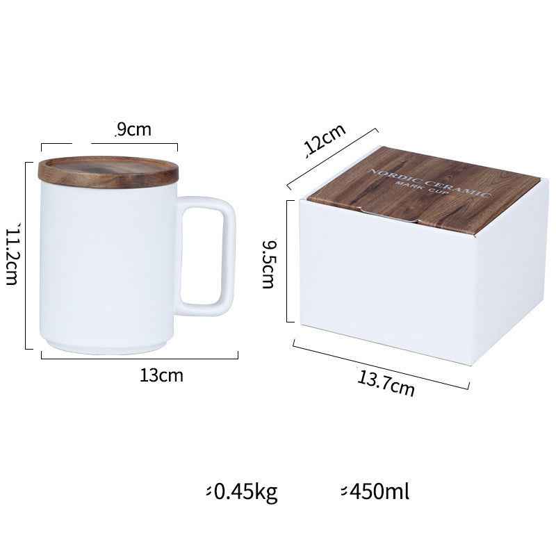 Cappuccino with latte art in the marble-pattern mug, showcasing its perfect size for specialty drinks