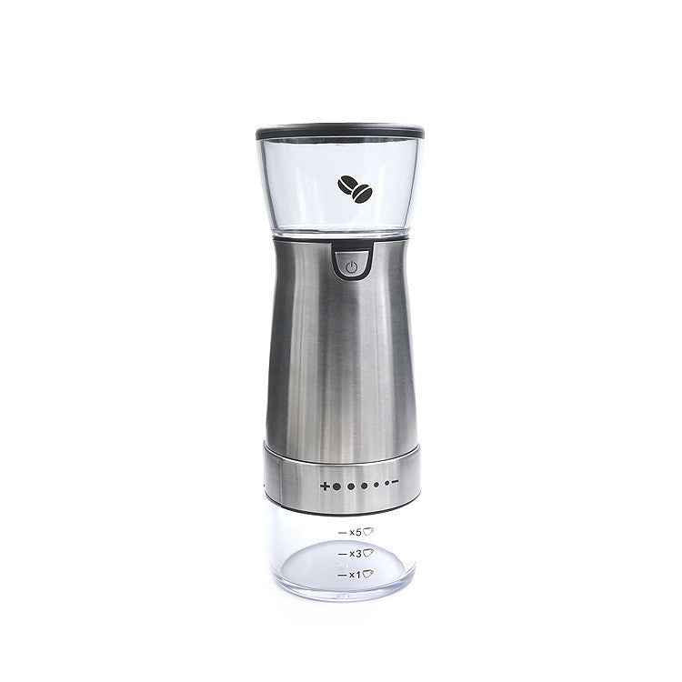 USB rechargeable automatic coffee grinder for fresh grounds