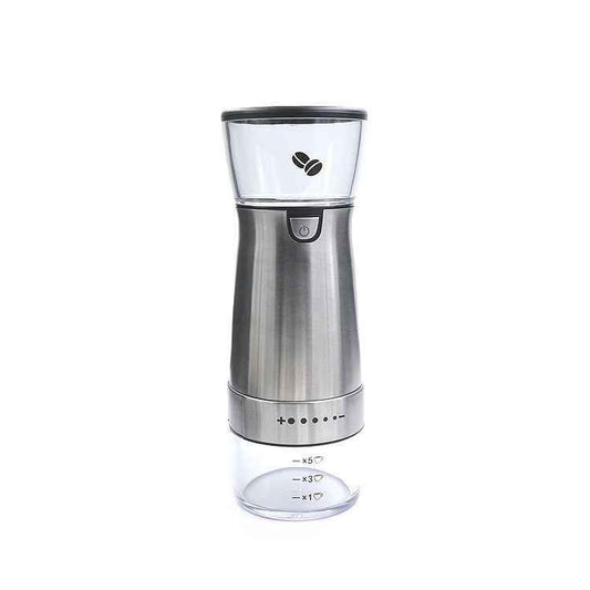 USB rechargeable automatic coffee grinder for fresh grounds