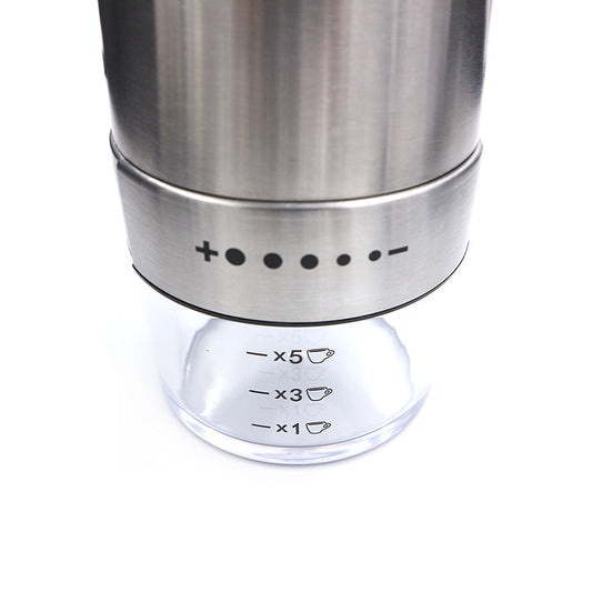 Portable electric coffee grinder - USB charging for travel and camping