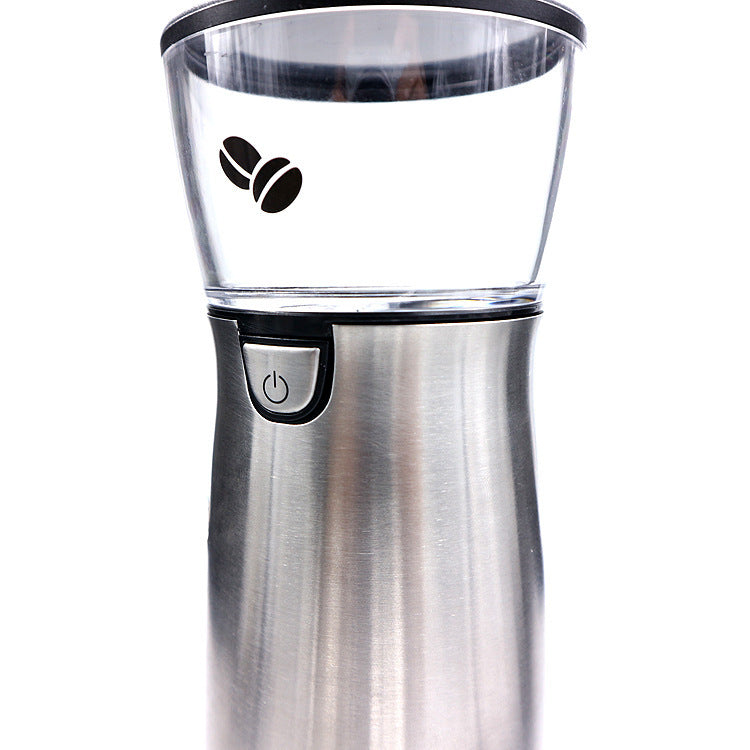 One-touch coffee grinder machine - rechargeable for easy fresh grinding
