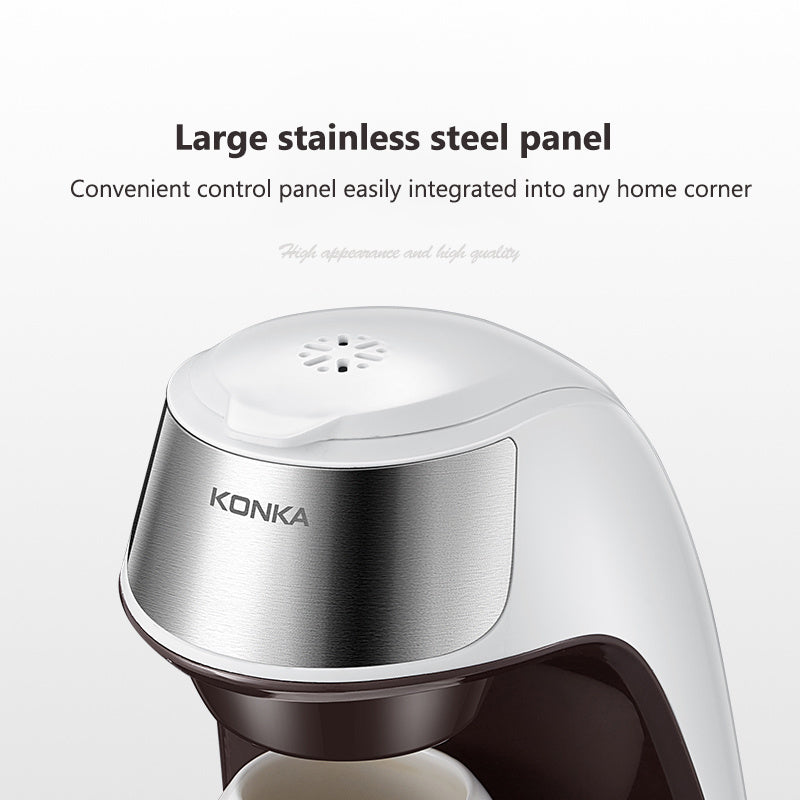 Portable Coffee Maker - Mini Automatic Single-Serve Machine for Home, Office & Desk - Twissie