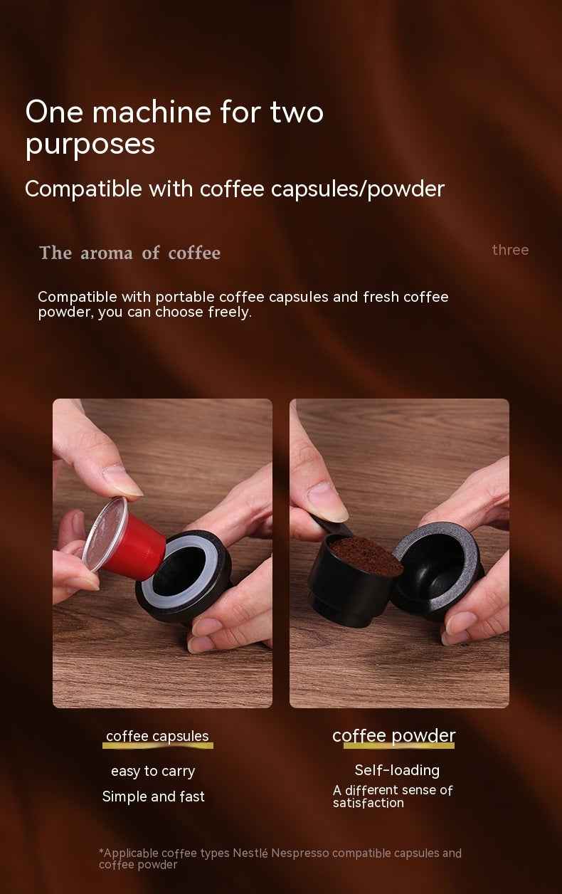 Office desk portable espresso setup - Better than breakroom coffee in seconds - Upgrade your workday coffee routine