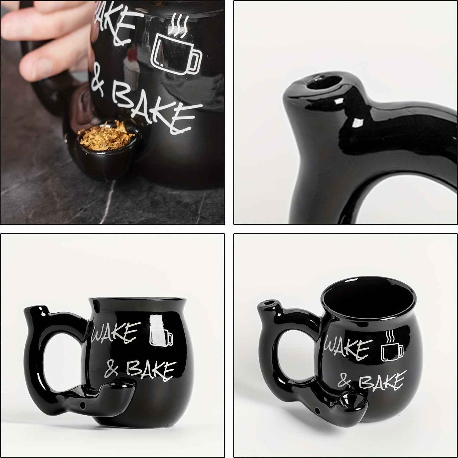 Multifunctional Ceramic Smoking Coffee Cup - Twissie
