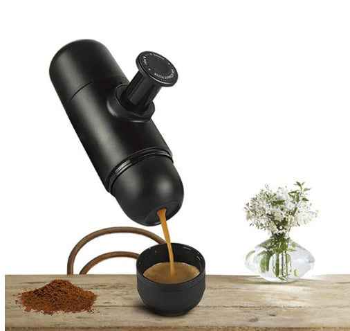 Purchase Hand Pump Espresso Machine in Action - Twissie