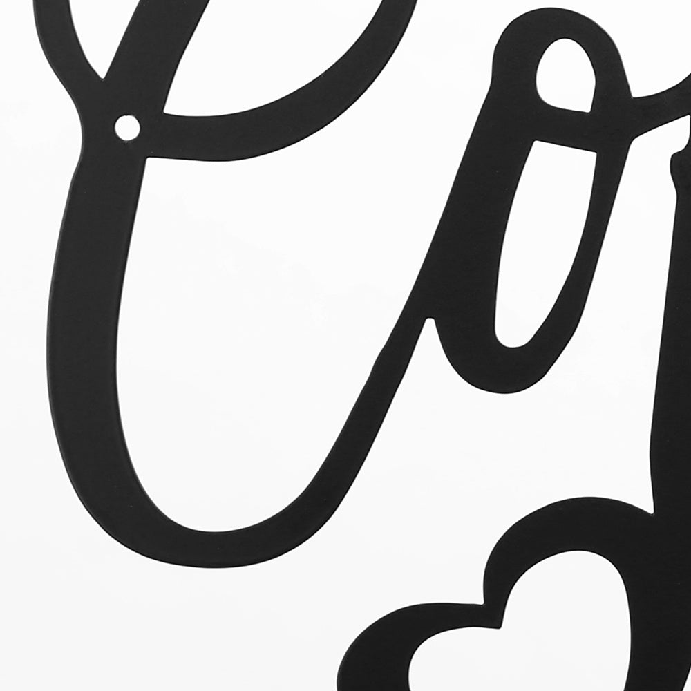 Metal COFFEE AND TEA Wall Hanging - Twissie