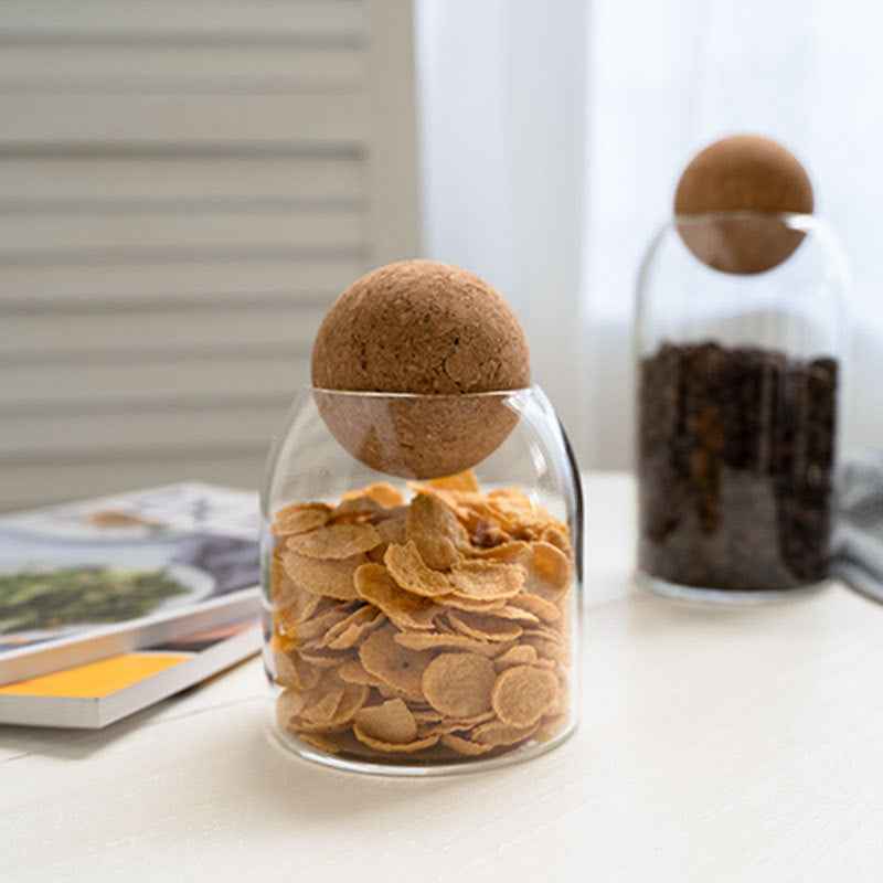 Glass coffee pot filled with freshly brewed coffee on a morning breakfast table