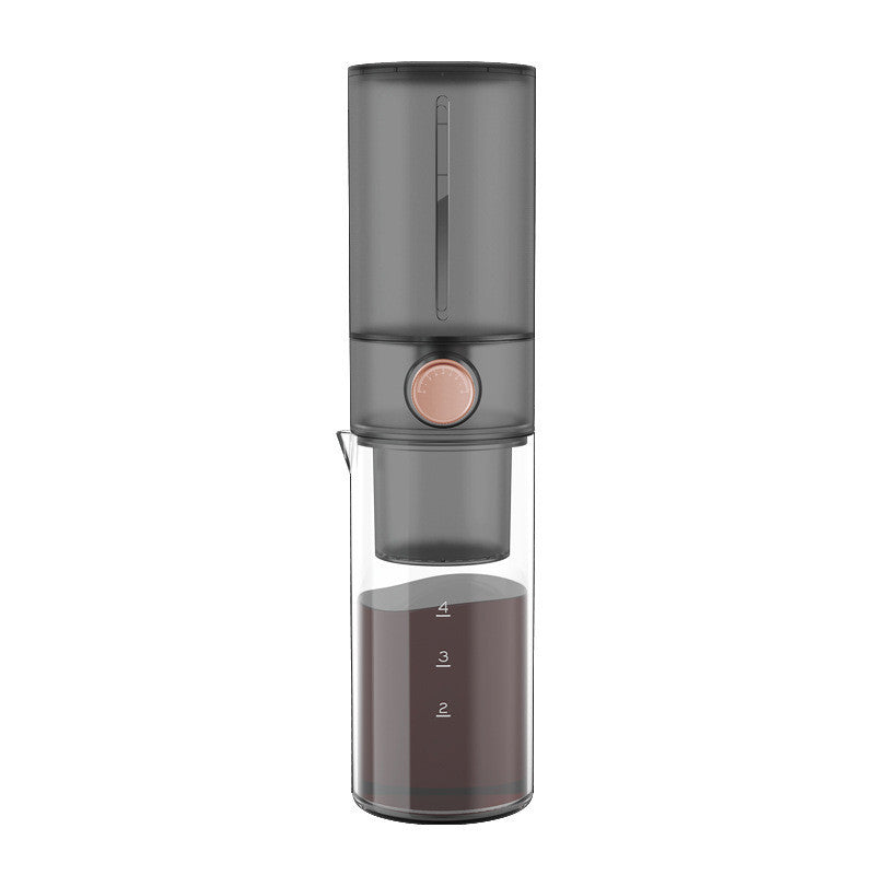 Cold Drip Coffee Maker — 400ml Glass & Stainless Steel Ice Drip Pot - Twissie