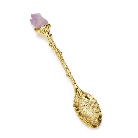 Retro Dessert Spoon - Bronze Finishes for Cafe & Home Dining - Twissie