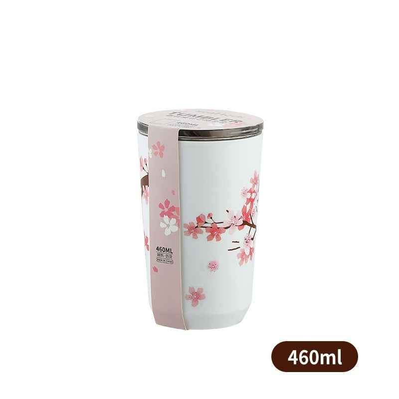 Insulated Coffee Cup for Girls – Stainless Steel Travel Mug for Milk Tea & Coffee, Leak-Proof, Portable 360ml/460ml/560ml - Twissie