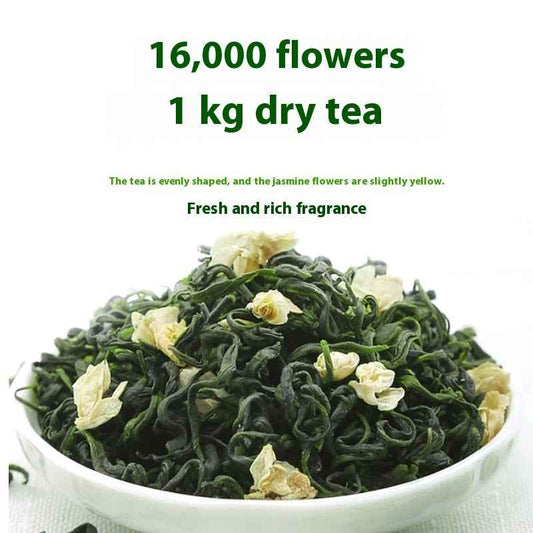 Order Hand-Rolled Jasmine Pearl Tea - Close Up - Twissie