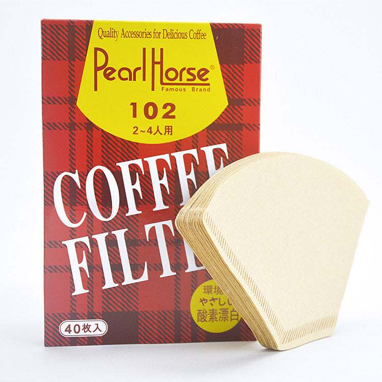Buy eco friendly natural coffee filter papers for Melitta and other cone brewers