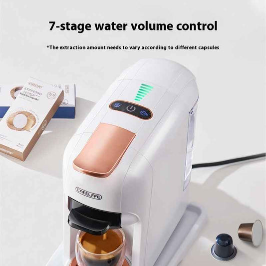 5-in-1 Capsule Coffee Machine Automatic Small Household Coffee Machine - Twissie