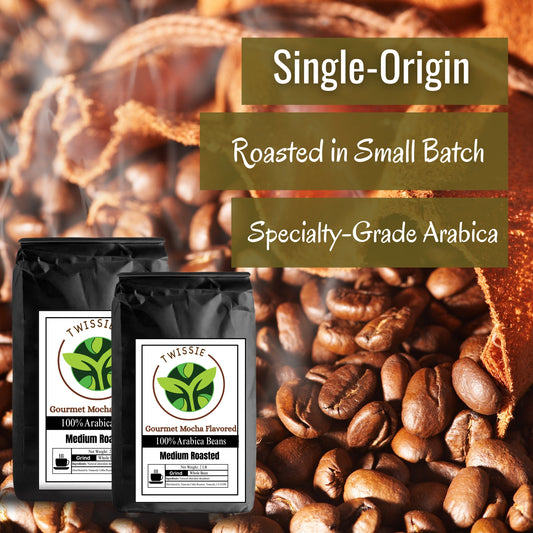 Shop Mocha Coffee – premium single-origin medium roast coffee beans for gourmet small batch mocha experience