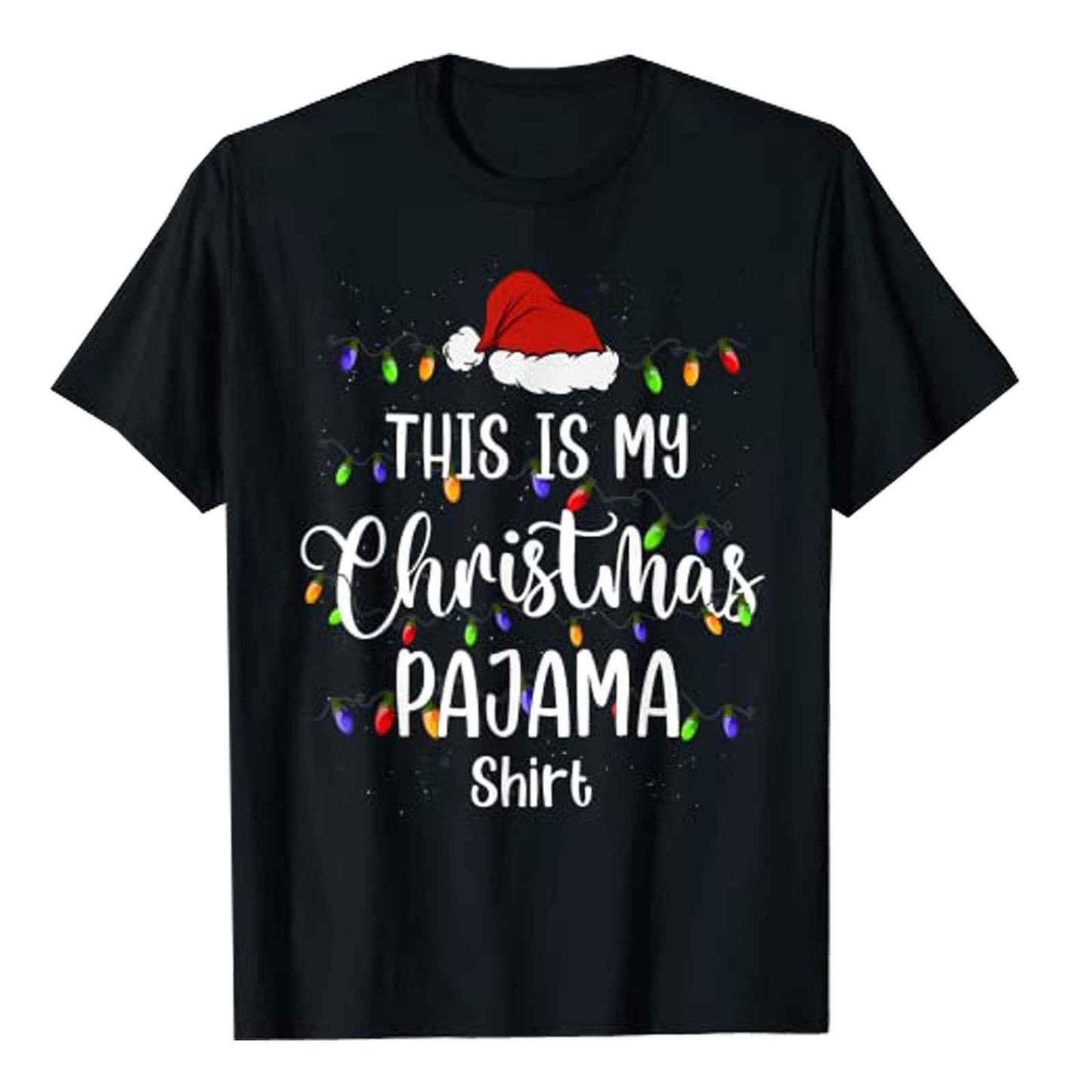 Ugly Christmas sweater t-shirt - festive party tee for holiday events