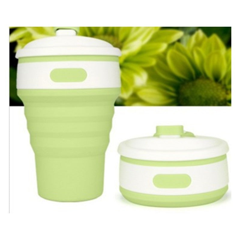 Coffee Mugs Travel Collapsible Silicone Cup Folding Water Cups BPA FREE Food Grade Drinking Ware Mug Tea Coffee Cups - Twissie