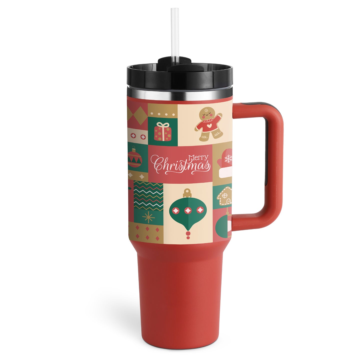 All day cold ice water tumbler - 40oz stainless steel vacuum insulated cup