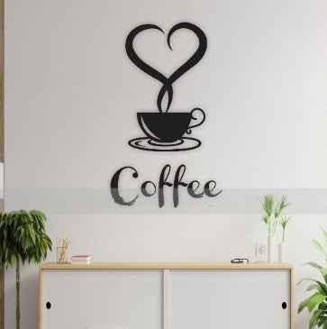 Coffee Cup Acrylic Wall Art - Twissie