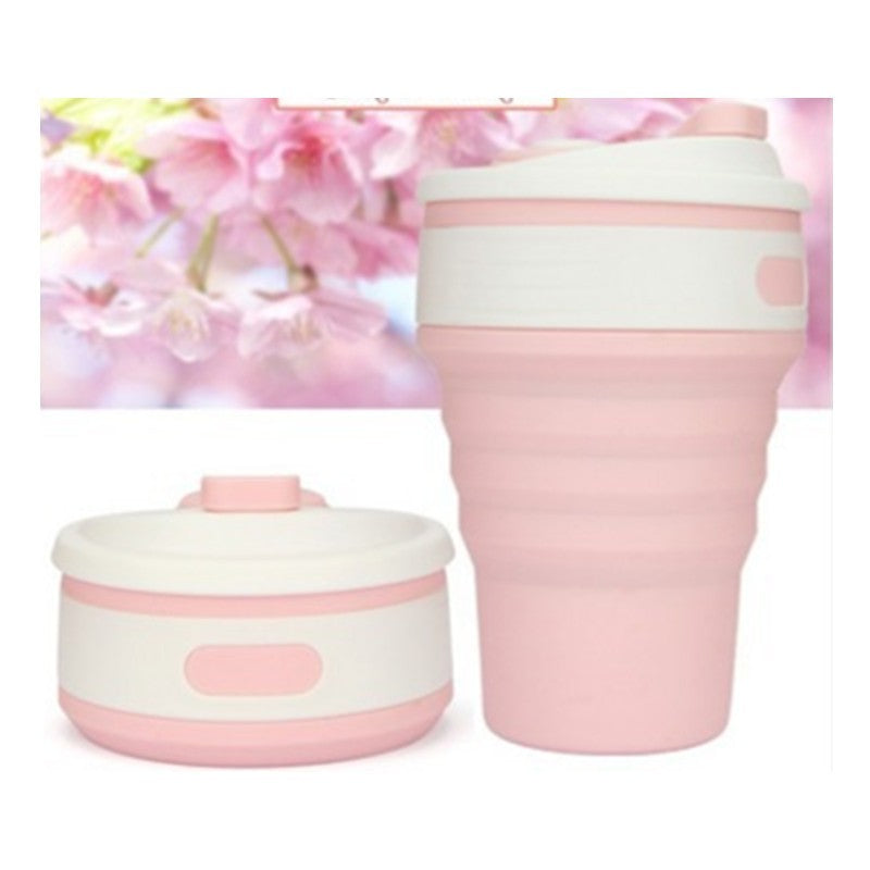 Coffee Mugs Travel Collapsible Silicone Cup Folding Water Cups BPA FREE Food Grade Drinking Ware Mug Tea Coffee Cups - Twissie