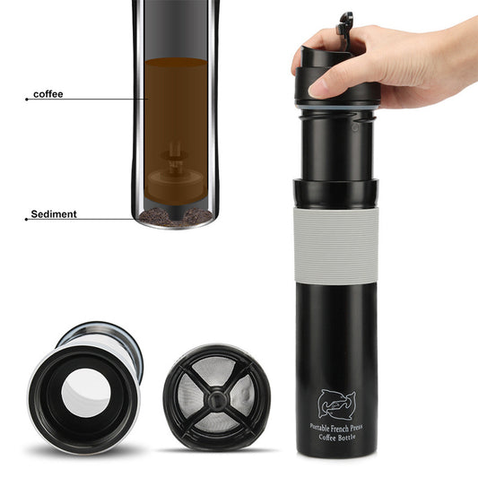 Camping coffee maker - lightweight portable coffee cup for hiking