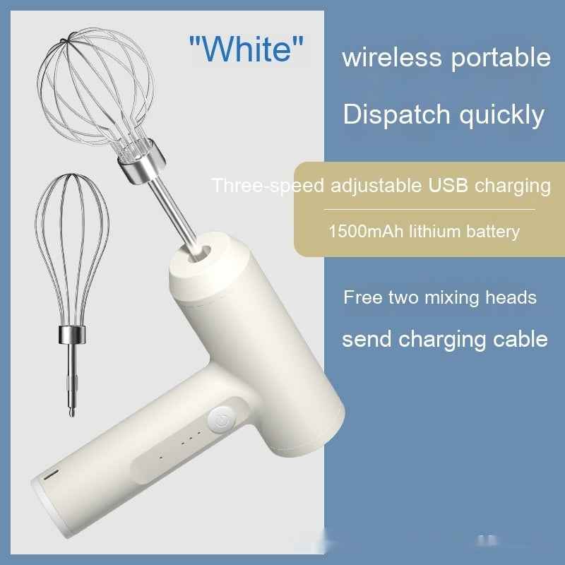 Easy-clean electric whisk design - Detachable beaters rinse clean in seconds - Minimal cleanup after cooking fun