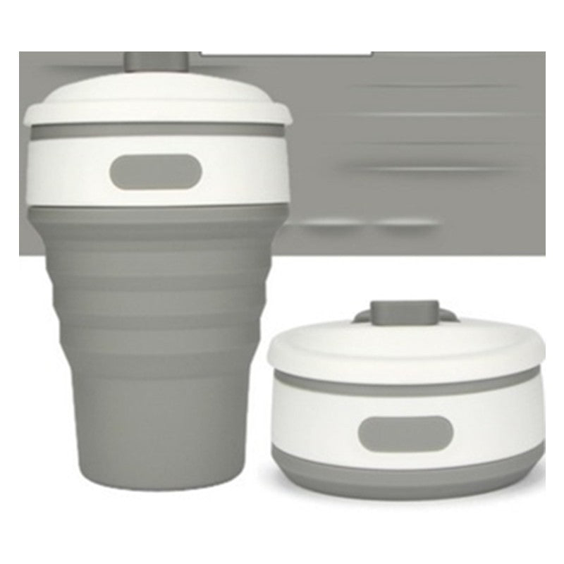 Coffee Mugs Travel Collapsible Silicone Cup Folding Water Cups BPA FREE Food Grade Drinking Ware Mug Tea Coffee Cups - Twissie