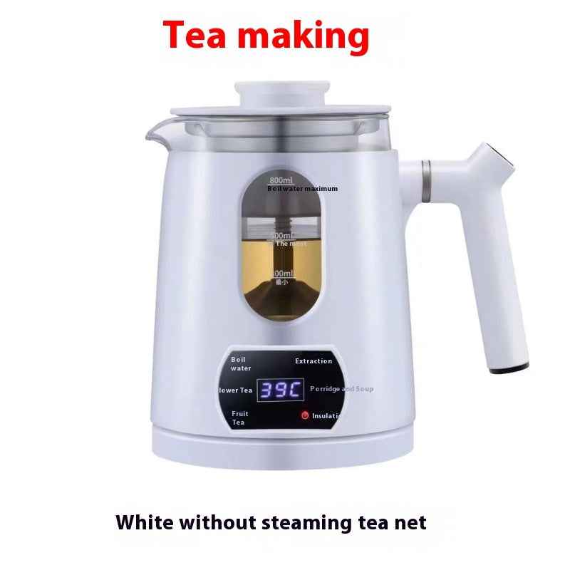 Glass teapot with stainless steel infuser - Easy removal for perfect steep time - Never over-steep your tea again