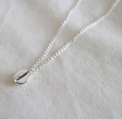 S925 Sterling Silver Coffee Bean Necklace — Dainty Clavicle Pendant - Twissie