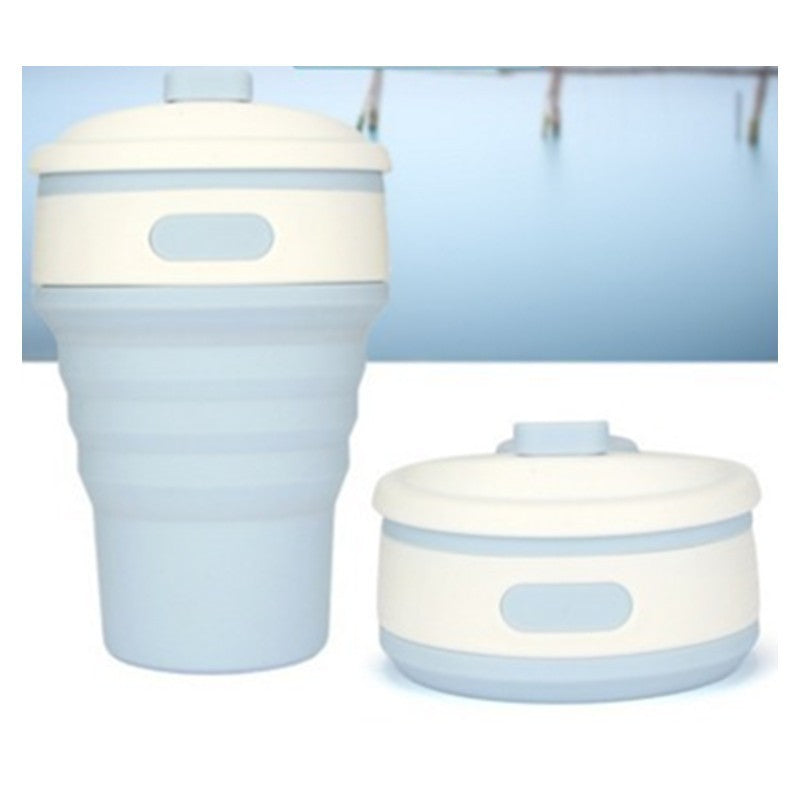 Coffee Mugs Travel Collapsible Silicone Cup Folding Water Cups BPA FREE Food Grade Drinking Ware Mug Tea Coffee Cups - Twissie