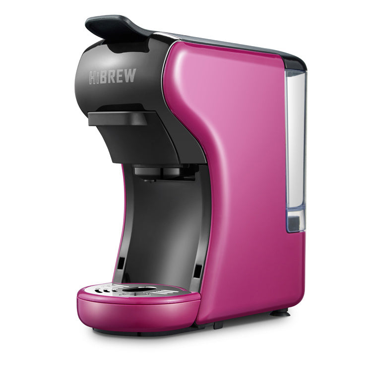 Home capsule coffee machine with high pressure 19-bar pump and fast operation