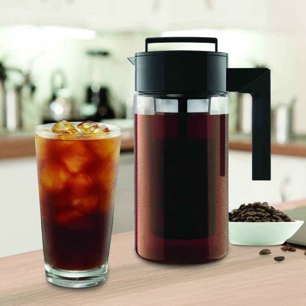 Cold Brew Coffee Maker 900ML – Airtight Iced Coffee Pitcher with Silicone Handle - Twissie