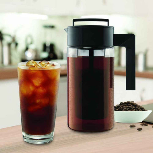 Cold Brew Coffee Maker 900ML – Airtight Iced Coffee Pitcher with Silicone Handle - Twissie