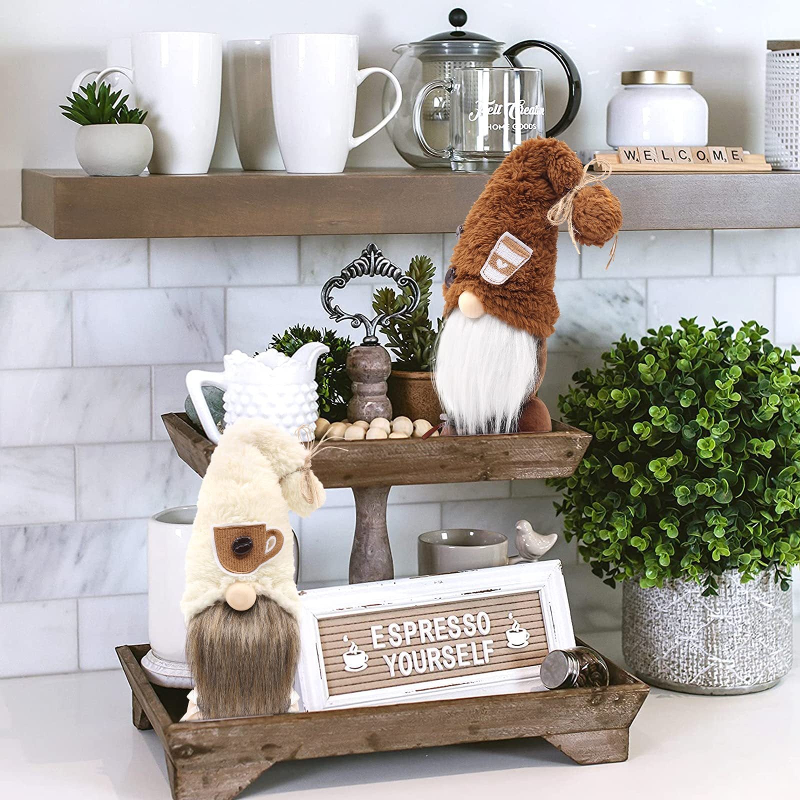 Coffee Festival Rudolf Faceless Doll Decoration - Twissie