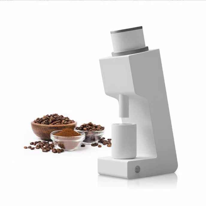 Coffee grinder fits in kitchen drawer - Space-saving design for small homes - Maximum freshness in minimal space