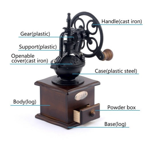Hand grinder, coffee bean grinder - Twissie