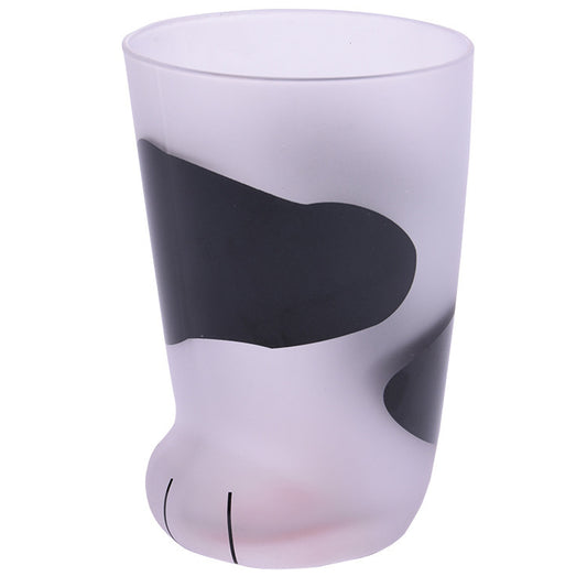 Creative Cute Cat Paws Glass Tiger Paws Mug Office Coffee Mug Tumbler Personality Breakfast Milk Porcelain Cup Gift - Twissie