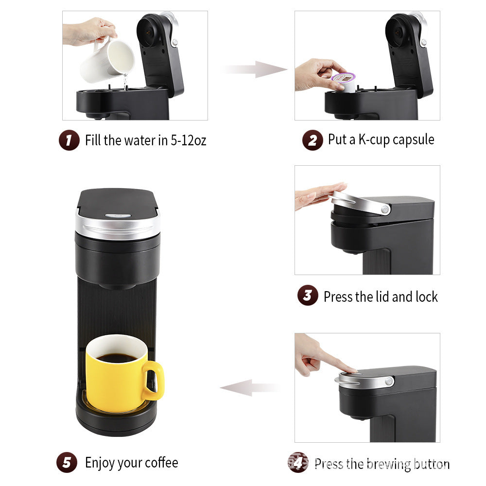 Household Portable Capsule Coffee Machine - Twissie