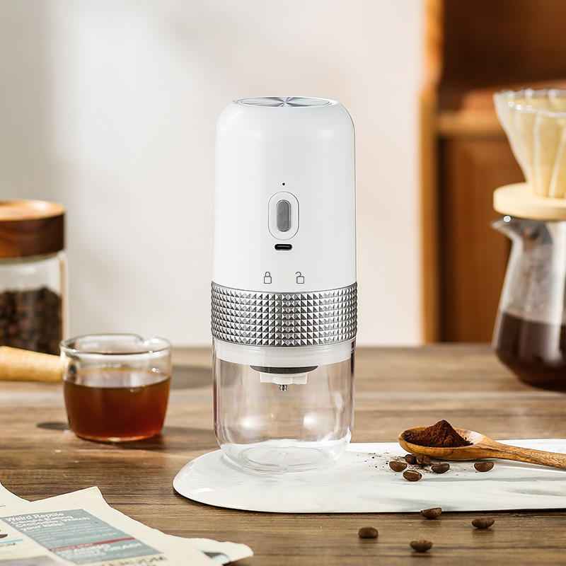 Consistent grind with portable burr grinder - Adjustable settings from espresso to French press - Professional results in palm-sized device