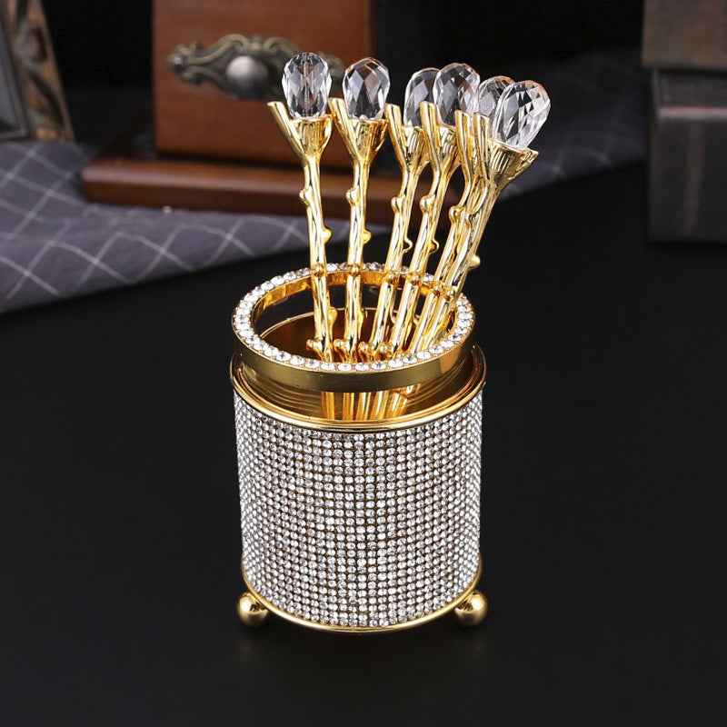 Luxury Coffee Spoon Set with Holder - Twissie
