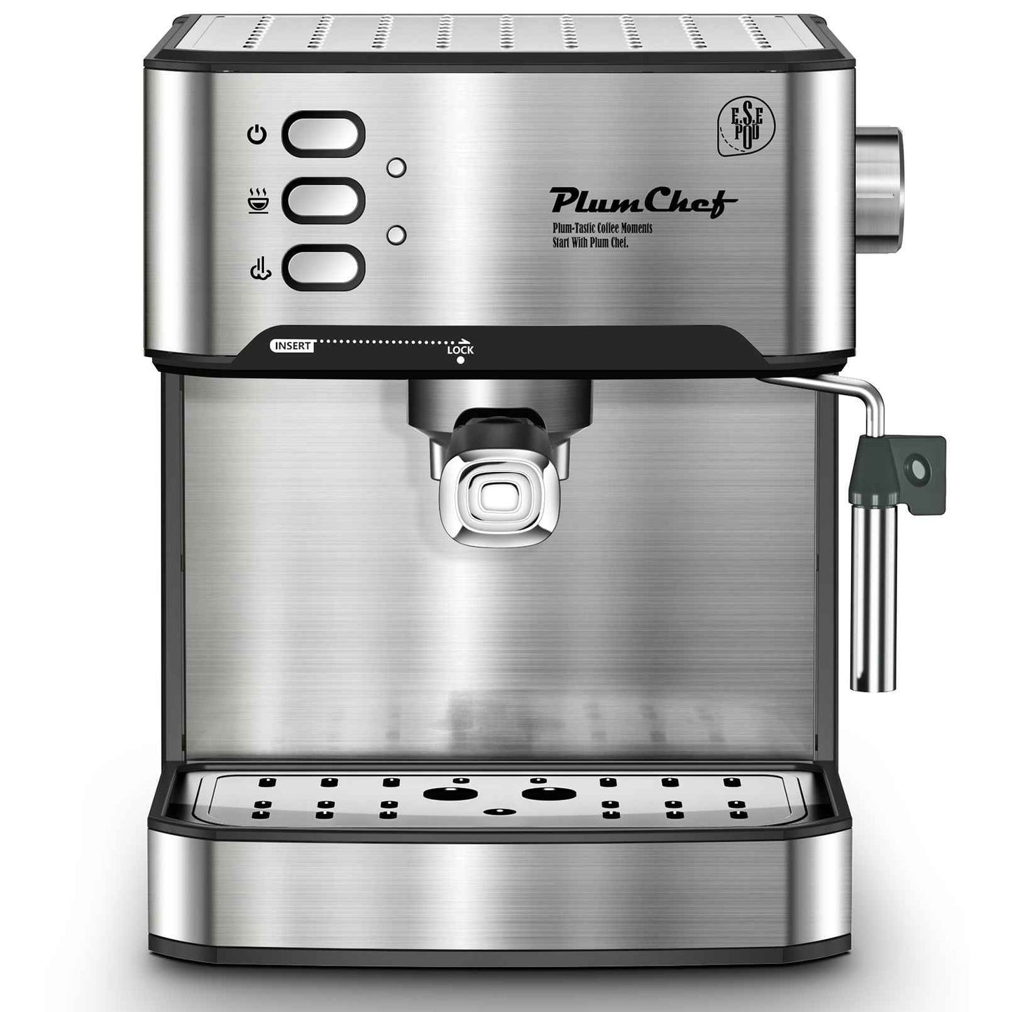 20-Bar Professional Espresso Machine with Milk Frother - Commercial-grade pressure for perfect extraction - Buy now to create cafe-quality lattes and espresso at home