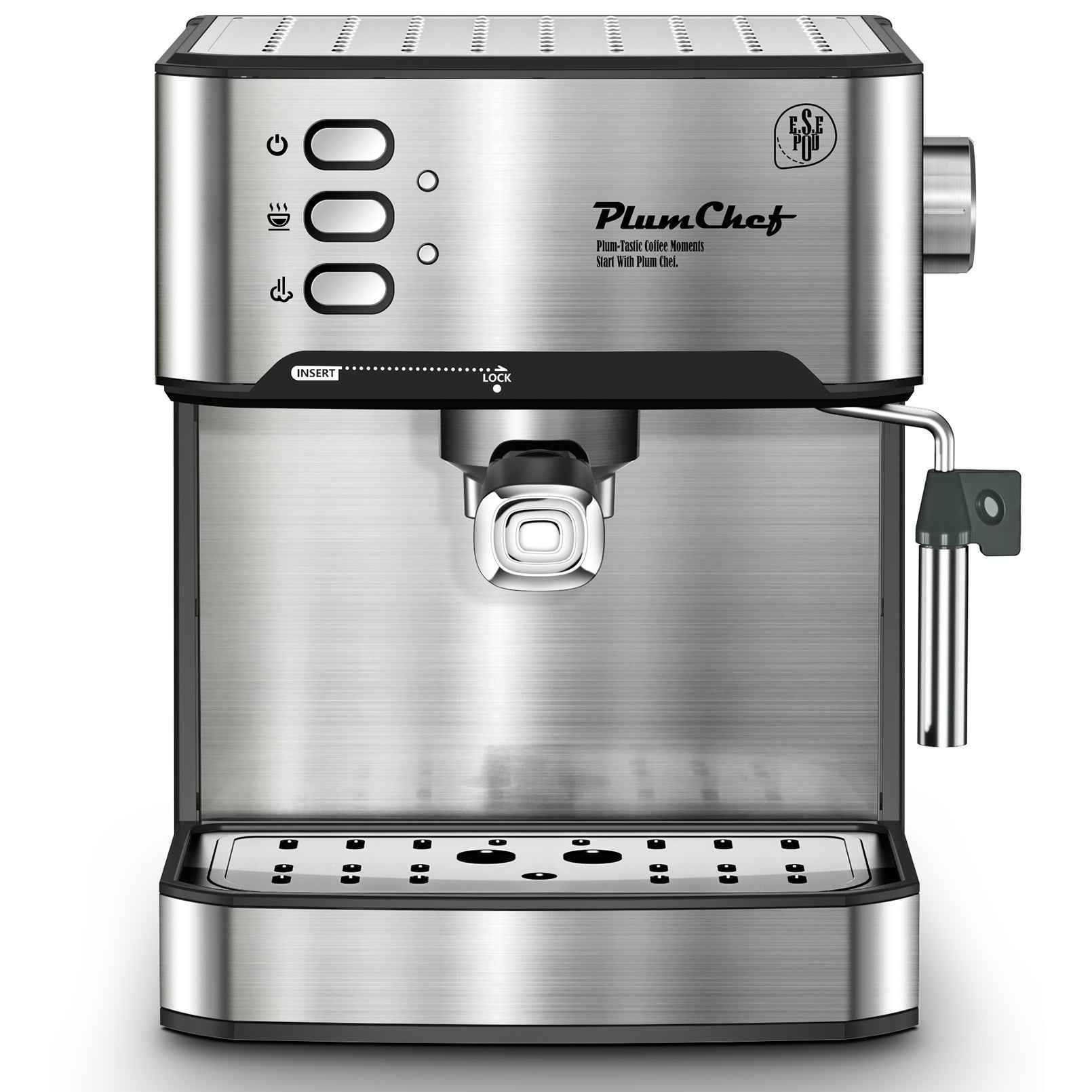 20-Bar Professional Espresso Machine with Milk Frother - Commercial-grade pressure for perfect extraction - Buy now to create cafe-quality lattes and espresso at home